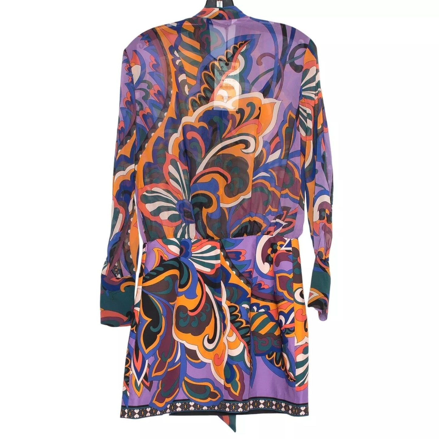Psychedelic Bohemian Print Dress