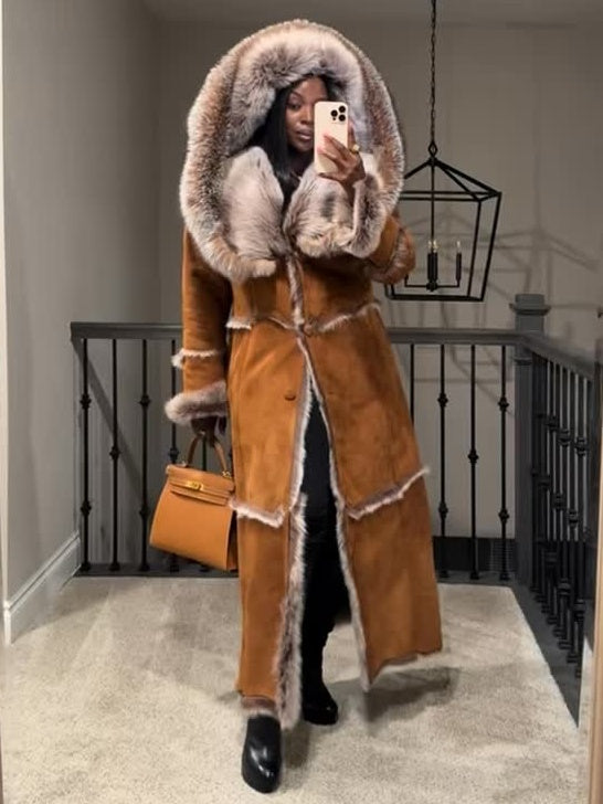 Hooded Plush Coat(✔️Free shipping)