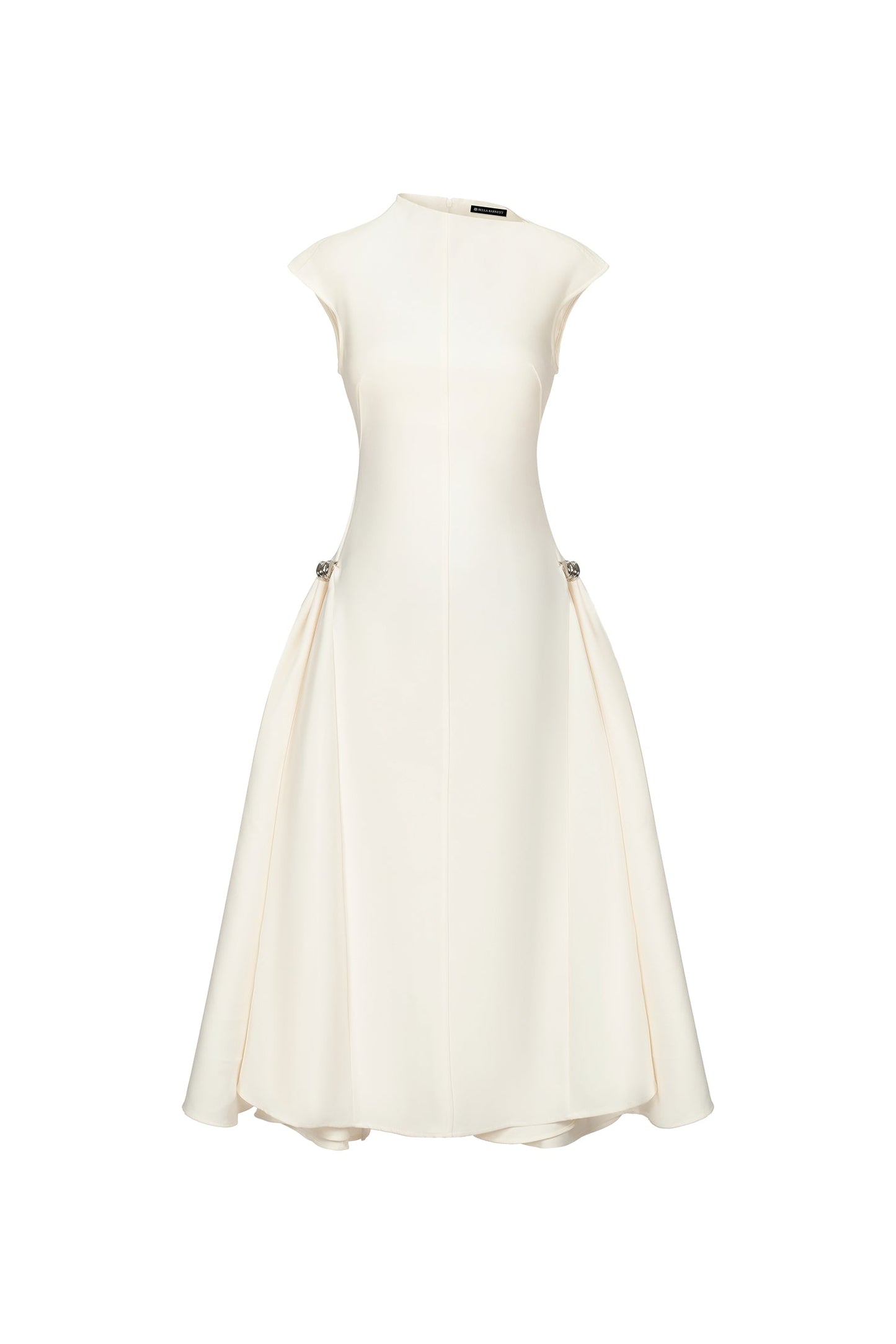 White Sleeveless Maxi Dress
